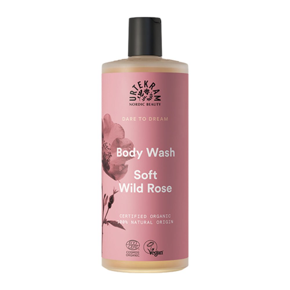 Soft Wild Rose Body Wash 500ml - Greenlands Health Store