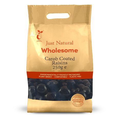 Carob Coated Raisins 250g - Greenlands Health Store