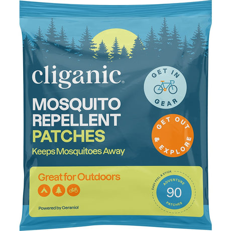 Cliganic Repellent Patches Adult Outdoor Badges 90CT - Greenlands Health Store