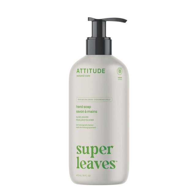 Super Leaves Hand Soap - Olive Leaves 473ml - Greenlands Health Store