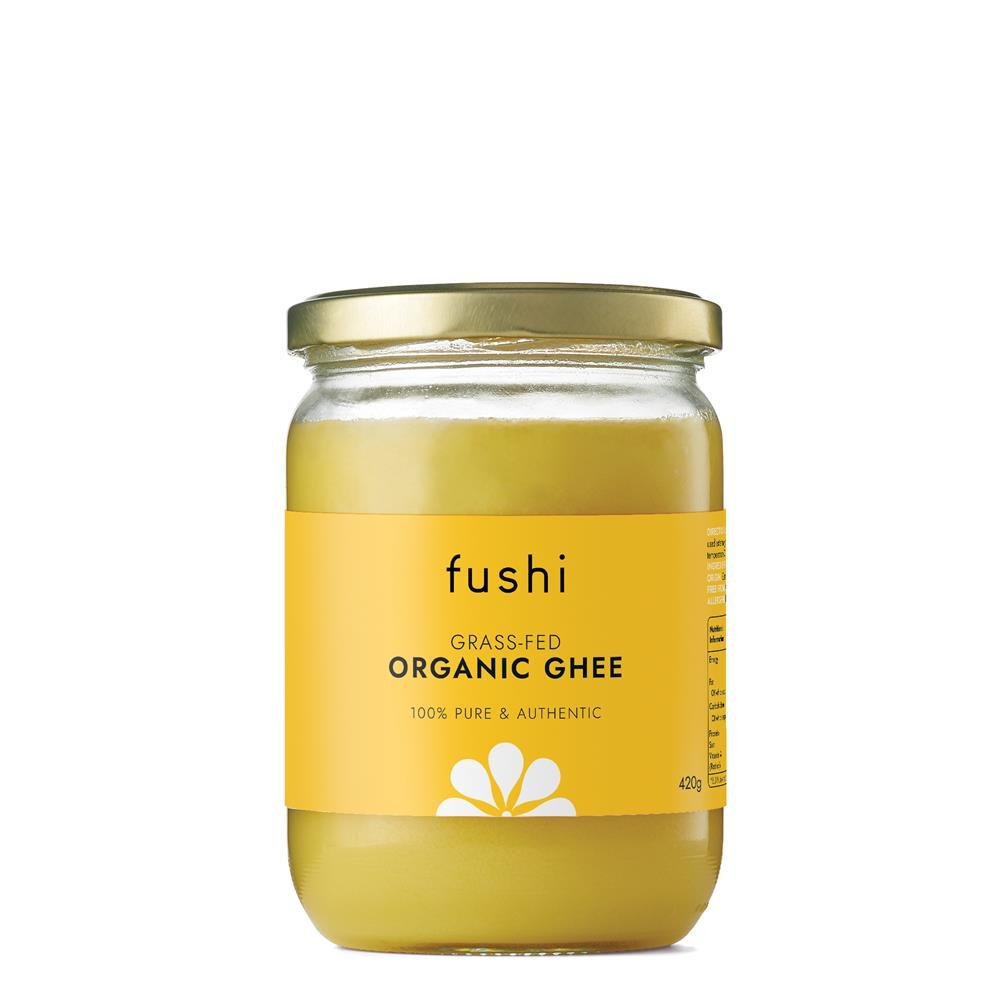 Traditionally churned Organic Ghee Grass Fed 420g - Greenlands Health Store