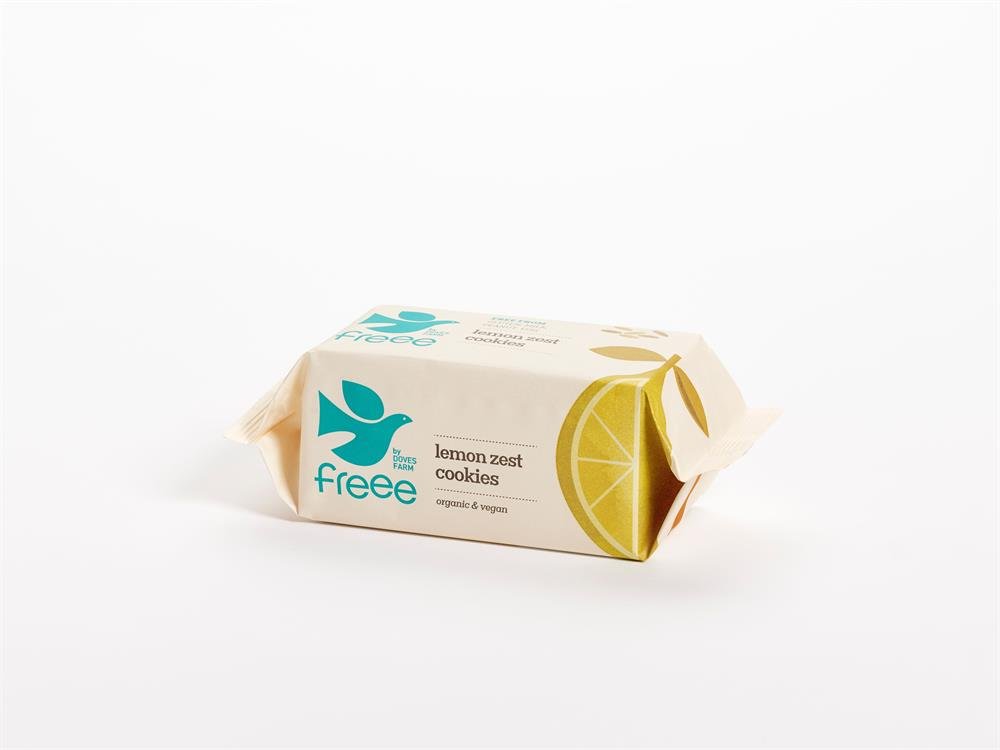 A baked gluten free cookie made with whole lemon - Greenlands Health Store