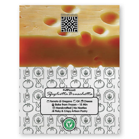 Sfoglietta Bruschetta Mini Puff Pastry Pizzas 560g - Greenlands Health Store