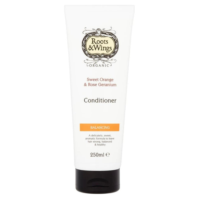 Organic Sweet Orange & Rose Geranium Conditioner 250ml - Greenlands Health Store