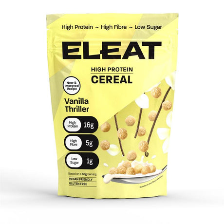 ELEAT Vanilla Thriller High Protein Cereal - 250g Pouch - Greenlands Health Store