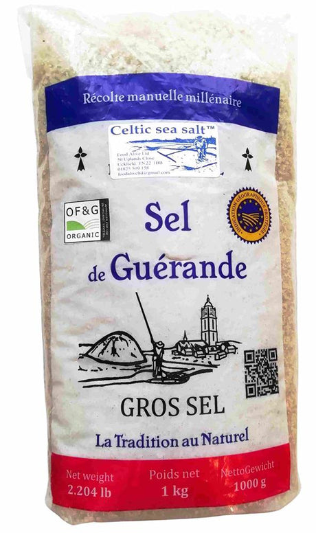 Organic Celtic Sea Salt Coarse 1 Kg - Greenlands Health Store