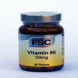 Vitamin B6 100mg 60 Tablets - Greenlands Health Store
