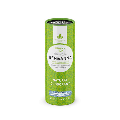 Ben & Anna - Persian Lime Deodorant 40g - Greenlands Health Store