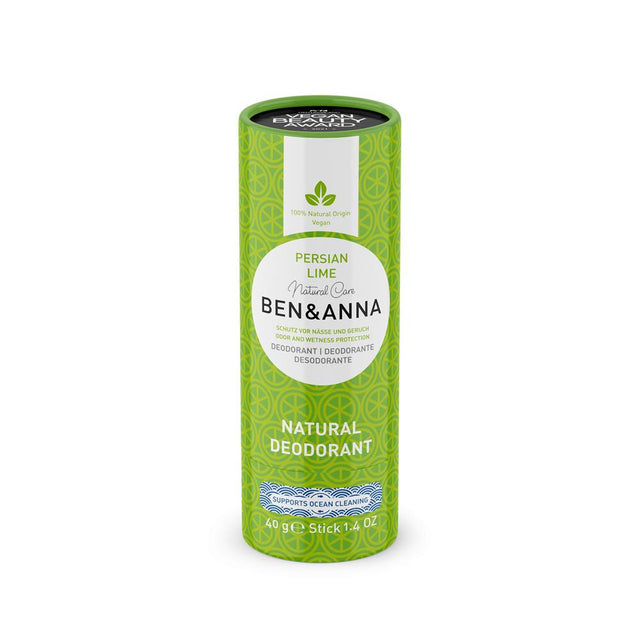 Ben & Anna - Persian Lime Deodorant 40g - Greenlands Health Store