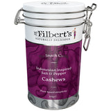 Mr Filberts Salt & Pepper Cashews Gifting Tin Large 235g - Greenlands Health Store
