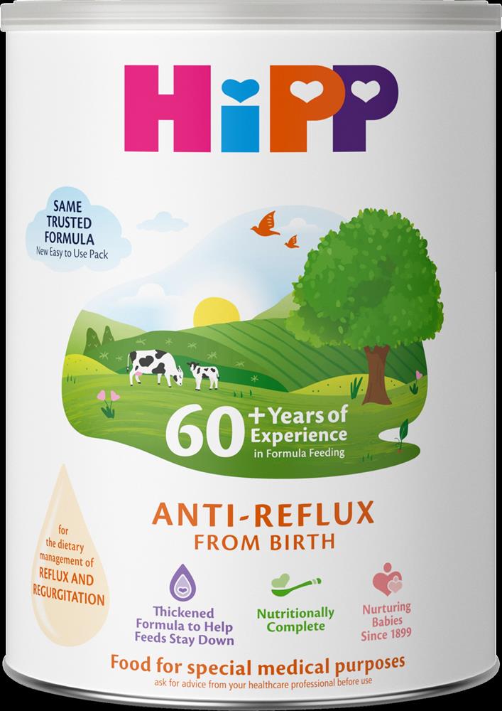 H1 HiPP Anti Reflux Baby Milk Powder Formula From Birth 800g - Greenlands Health Store