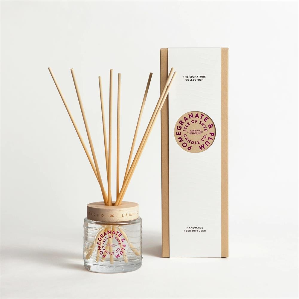 Pomegranate & Plum Reed diffuser 27cm x 8.5cm x 8.5cm - Greenlands Health Store