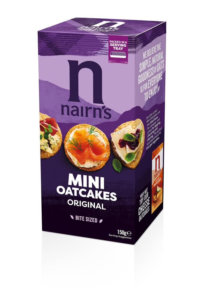 Nairn's Mini Original Oatcakes 150g - Greenlands Health Store