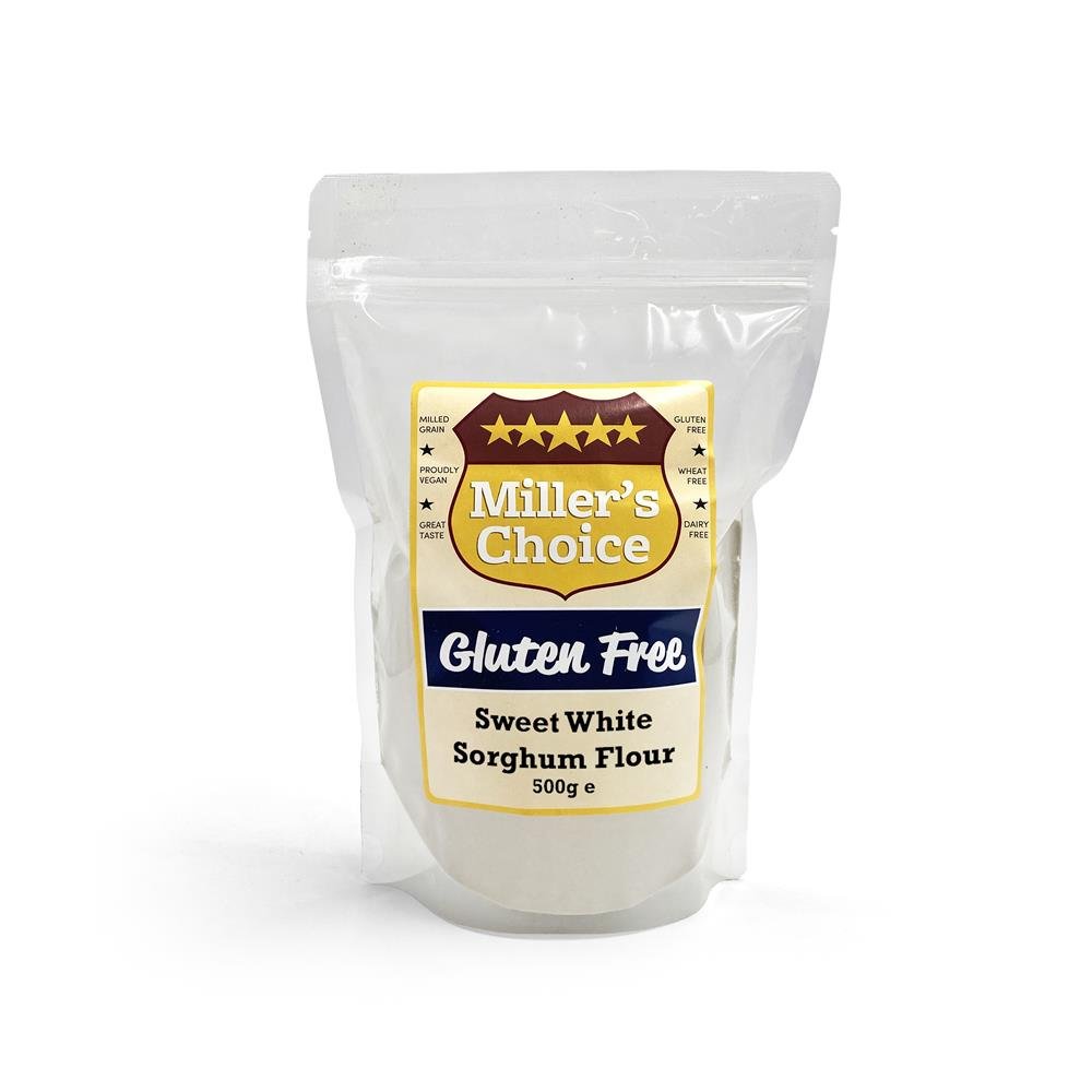 Gluten Free Sweet White Sorghum Flour 500g - Greenlands Health Store