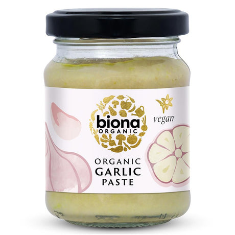 Biona Garlic Paste Organic 130g - Greenlands Health Store