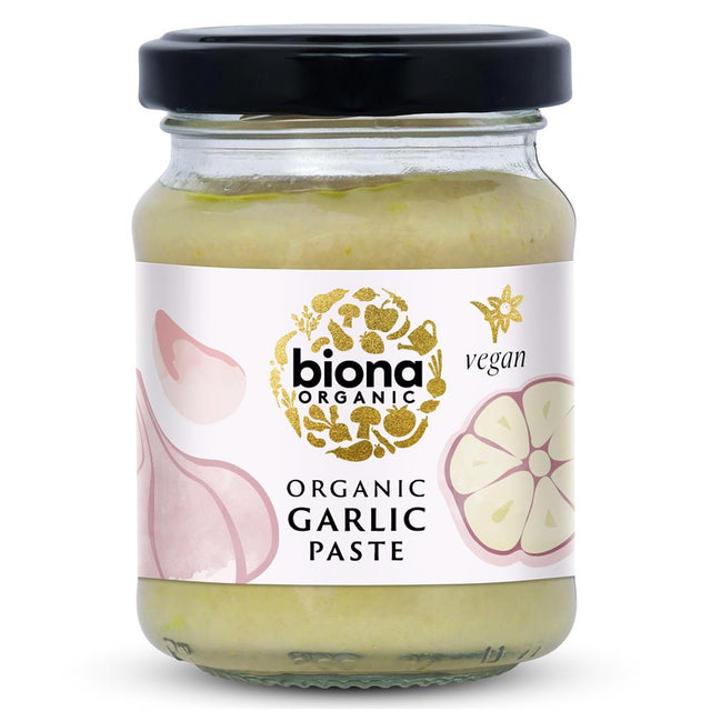 Biona Garlic Paste Organic 130g - Greenlands Health Store