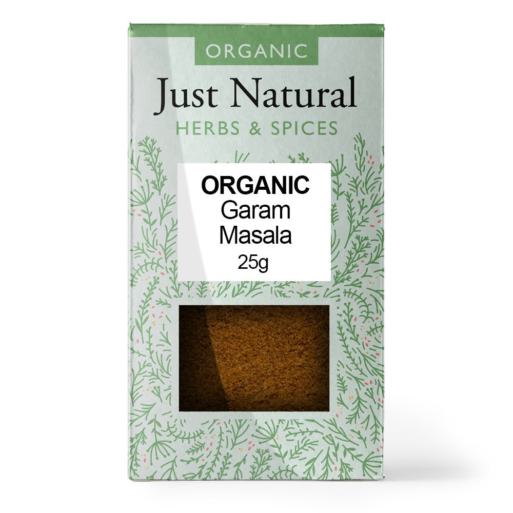 Organic Garam Masala (Box) 25g - Greenlands Health Store