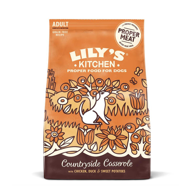 Chicken and Duck Complete Grain - Free Dry Food for Dogs 2.5kg - Greenlands Health Store