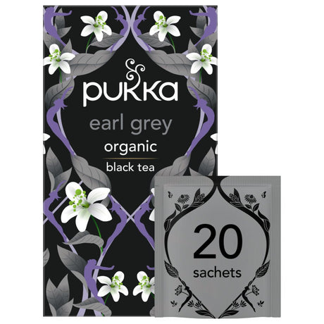 Pukka Earl Grey 20 tea sachets - Greenlands Health Store
