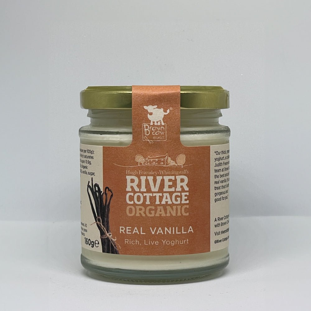River Cottage Vanilla Yoghurt 160g - Greenlands Health Store