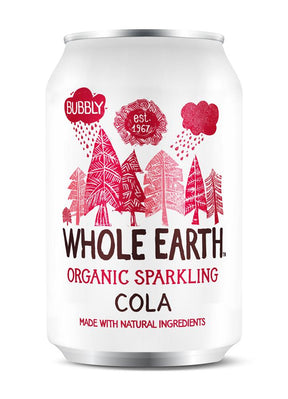 Whole Earth Lightly Sparkling Organic Cola 330ml - Greenlands Health Store