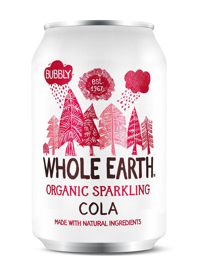 Whole Earth Lightly Sparkling Organic Cola 330ml - Greenlands Health Store