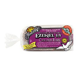 Org Ezekiel 4.9 Cinnamon Raisin Sprouted Wholegrain Bread 680g - Greenlands Health Store