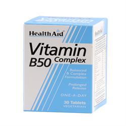Vit B50 Complex - Prolonged Release Tablets 30's - Greenlands Health Store