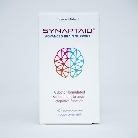 Synaptaid Advanced Brain Support Vegan Capsules 60's - Greenlands Health Store