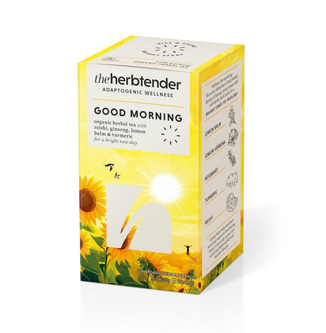 The Herbtender Organic Herbal Tea - Good Morning 18bag - Greenlands Health Store
