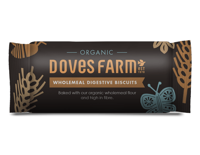 Organic Wholemeal Wheat Digestive Biscuits - Greenlands Health Store