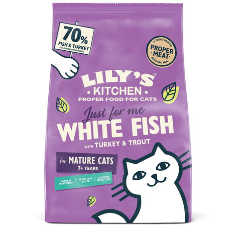 Senior White Fish & Turkey 800g - Greenlands Health Store