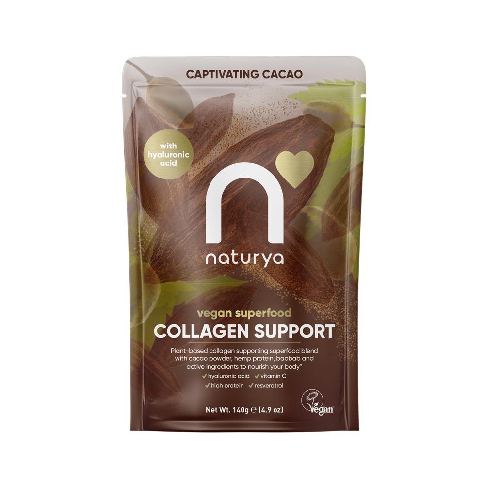 Naturya Collagen Support Captivating Cacao 140g - Greenlands Health Store