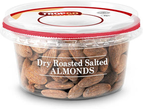 Tropgo Roasted Salted Almonds 180g - Greenlands Health Store