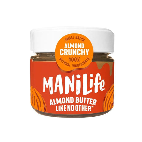 ManiLife 160g Crunchy Almond Butter 160g - Greenlands Health Store