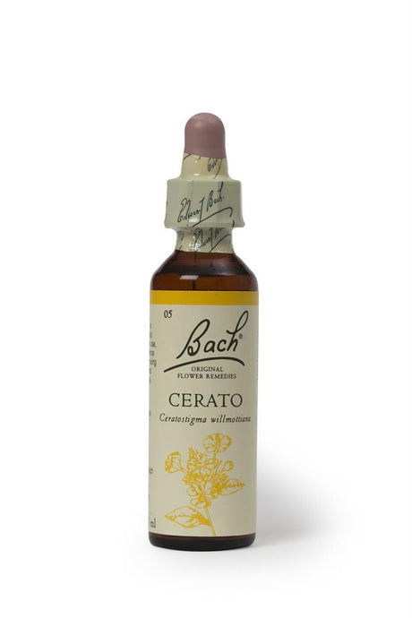 Bach Original Flower Remedies Rock Cerato 20ml - Greenlands Health Store