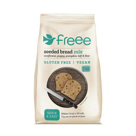 Gluten Free Seeded Bread Mix. Makes 1 Loaf or 10 Rolls. 500g - Greenlands Health Store