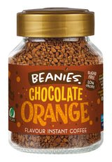 Beanies Chocolate Orange Flavour Instant Coffee 50g - Greenlands Health Store