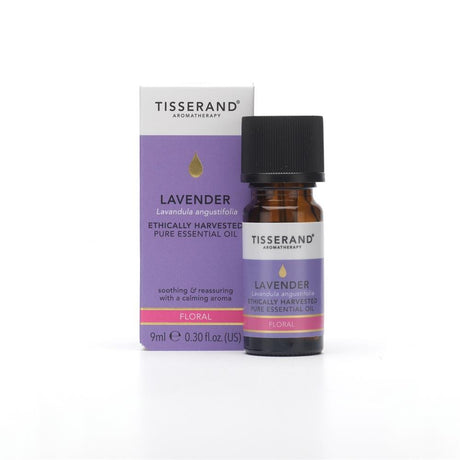 Tisserand Lavender Ethically Harvested Essential Oil (9ml) - Greenlands Health Store