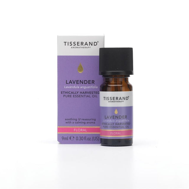 Tisserand Lavender Ethically Harvested Essential Oil (9ml) - Greenlands Health Store