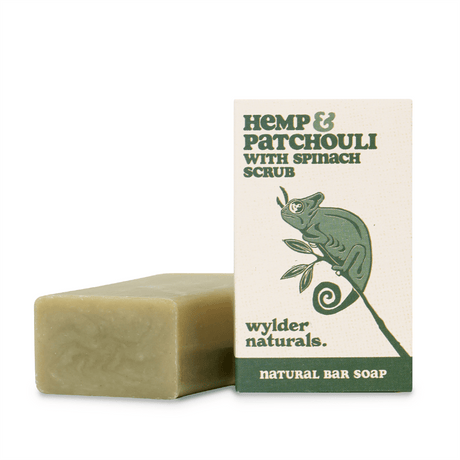 120g Hemp & Patchoulli Natural Soap - Greenlands Health Store