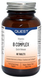 B COMPLEX (QUICK RELEASE) 60 tabs - Greenlands Health Store