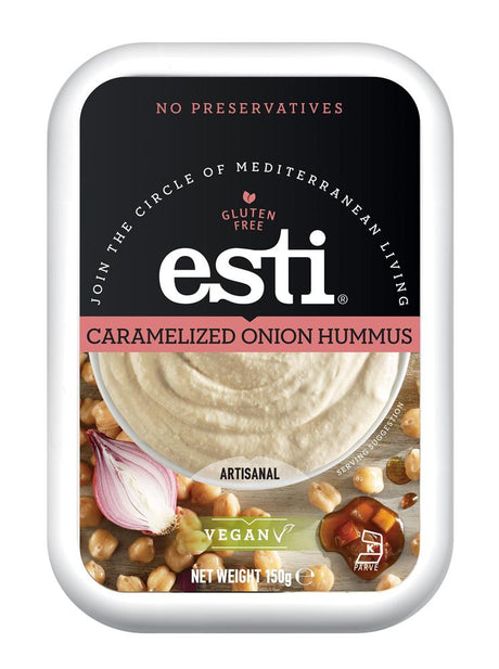 Caramelised Onion Hummus 150g - Greenlands Health Store