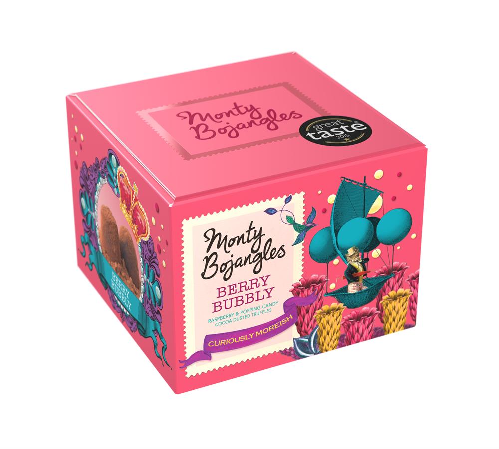 Berry Bubbly Cocoa Dusted Truffles 150g - Greenlands Health Store