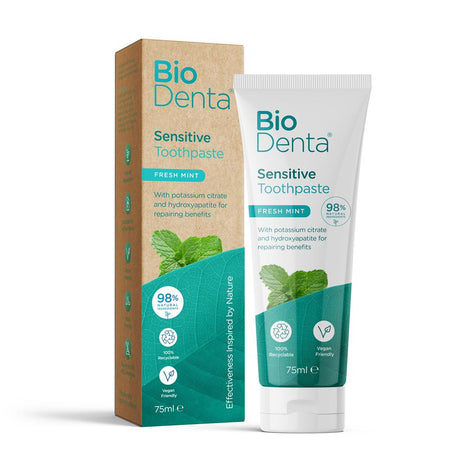 BioDenta Sensitive Toothpaste 75ml - Greenlands Health Store