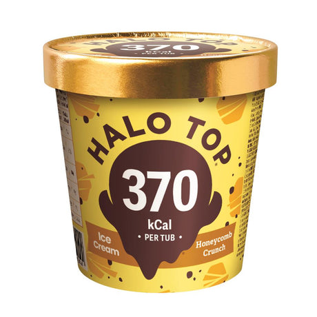 Halo Top Honeycomb Crunch 460ml - Greenlands Health Store