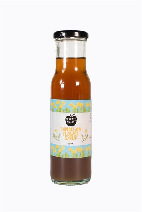 Dandelion Flower Syrup - Vegan Honey Alternative 230ml - Greenlands Health Store