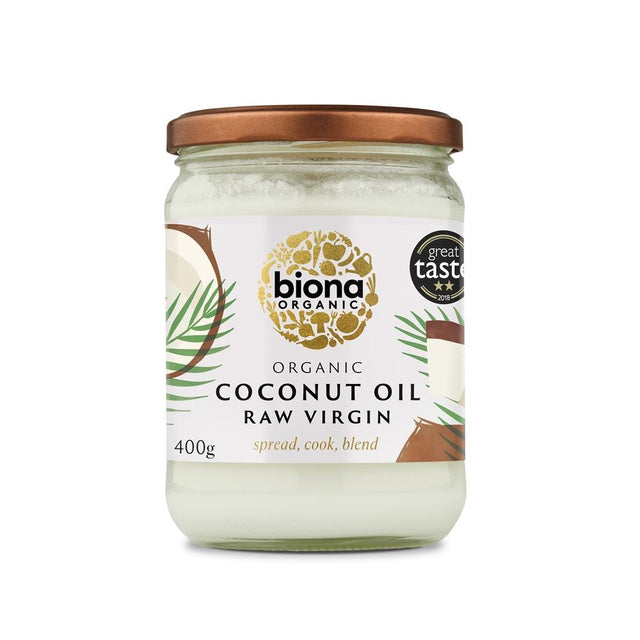 Organic Raw Virgin Coconut Oil 400g - Greenlands Health Store