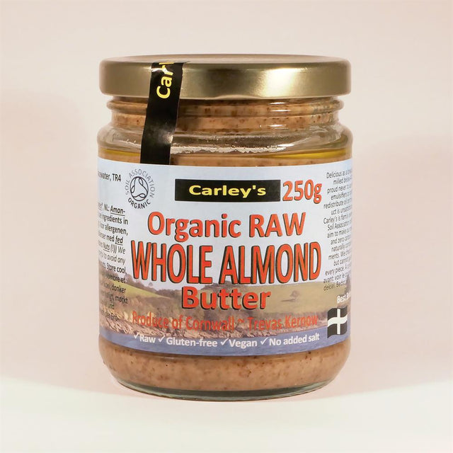 Organic Raw Almond Butter 250g - Greenlands Health Store