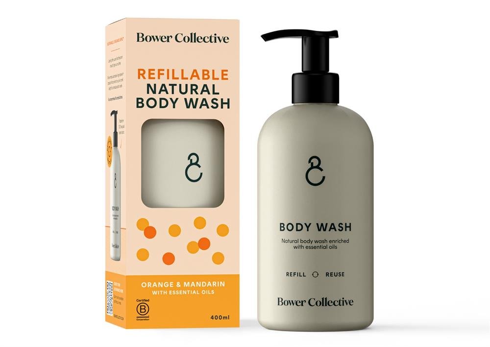 Starter Pack - Body Wash - Orange & Mandarin 400ml - Greenlands Health Store